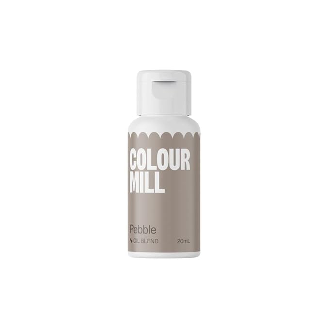 Colour Mill Oil-Based Food Coloring, 20 Milliliters Pebble