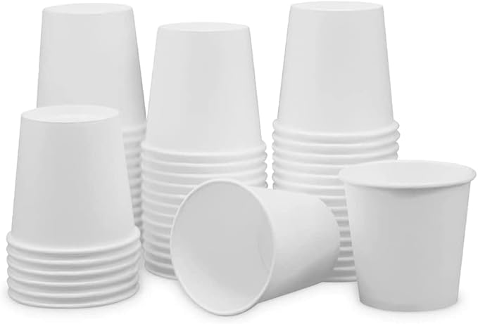 Paper Cups 4 oz 1000 Pack for Coffee & Espresso | Bulk 1000 Count for Home, Office, Restaurants & Parties | Recyclable Disposable 4 Ounce To-Go Cups for Hot Drinks