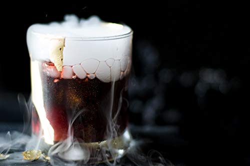 Maroon Red BREW GLITTER Edible Glitter For Drinks, Cocktails, Beer, Garnish Glitter & Beverages | KOSHER & HALAL Certified | 100% Edible & Food Grade | Vegan, Gluten, Nut Free (45g Shaker, Maroon Red)