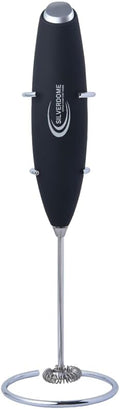 Silverdome's Powerful Handheld Milk Frother, Stainless Steel whisk for Silky Foam in Seconds, Battery Operated(Not Included), Perfect for café-style drinks, Coffee, Lattes, Cappuccino, Hot Chocolate.