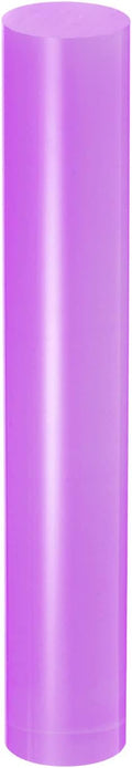 HARFINGTON Acrylic Clay Roller 6 Inch x 1 Inch Solid Non-Stick Plastic Round Tube Roller Polymer Clay Rod Fondant Rolling Pin for Shaping, Sculpting, Modeling DIY Crafts, Purple