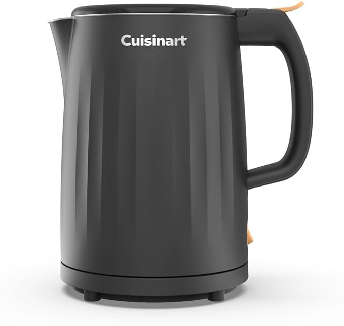 Cuisinart Soho 1 Liter Double Wall Electric Kettle, Black