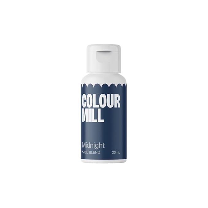 Colour Mill Oil-Based Food Coloring, 20 Milliliters Midnight