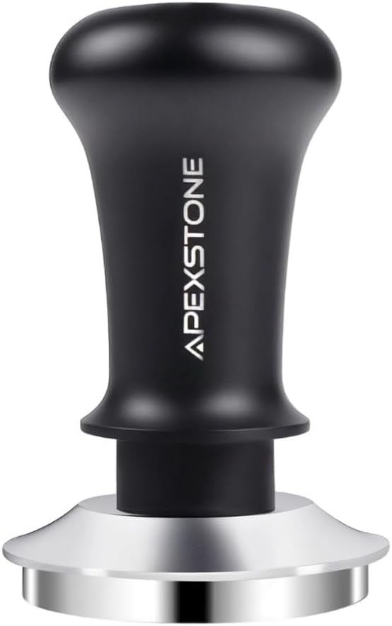 Apexstone Coffee Tamper Spring Loaded 51mm, Calibrated Espresso Tamper 51mm, Espresso Tamper Spring Loaded