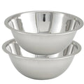 Tiger Chef Heavy Duty Mixing Bowl 1 1/2 Quart All-purpose Mixing Bowls for Home and Commercial Use - Best Prep Bowls for cake mixtures, dough’s, salads, pastas, dressings Stainless Steel - 2 Pack