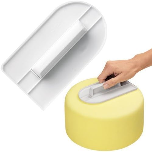 4pcs Fondant Icing Smoother Polisher for Cake Decoration Sugarcraft Scraper Paddle Tool