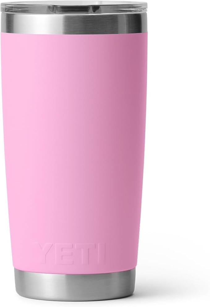 YETI Rambler 20 oz Stainless Steel Vacuum Insulated Tumbler w/MagSlider Lid