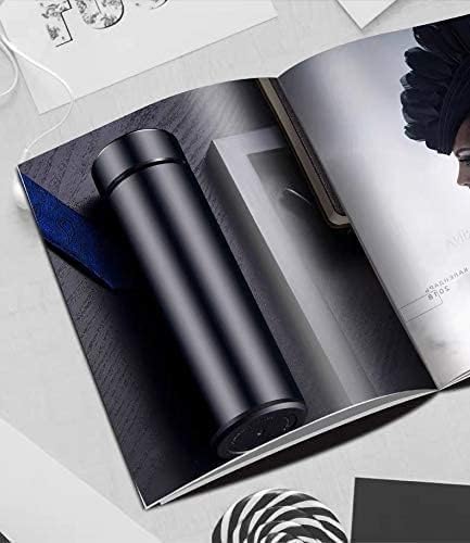 17 oz Car Logo Black Frosted Travel Mugs & Tumblers Vacuum Insulated Stainless Steel Thermal Bottle Fashion Business Thermal Cup for Hot or Cold Drink Coffee Or Tea (fit genesis)