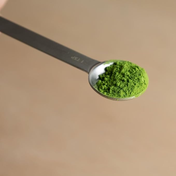 Naoki Matcha Stainless Steel Measuring Spoon/Scoop Matcha Set - 2g (1 teaspoon) and 6g (1 table spoon) Serving Of Matcha Powder