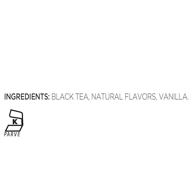 Tea Forte Orchid Vanilla Premium Loose Leaf Caffeinated Black Tea Blend Canister, Makes 35-50 Cups