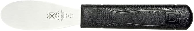 Mercer Culinary Millennia Plain Edge Spreader, 3.5 Inch Blade, Black Handle