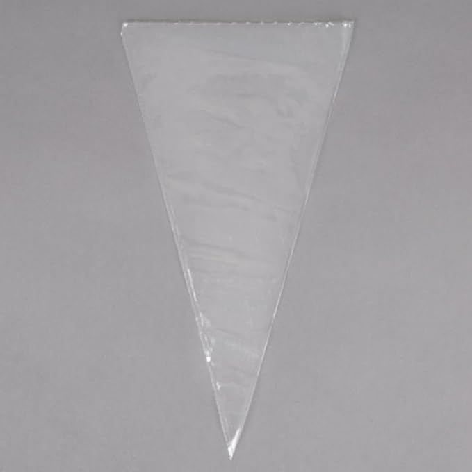 Soro Essentials- 18" Disposable Pastry Bag Pack of 100- Anti Burst Thickened Disposable Icing Piping Pastry Bags Non-Slip Decorating Bags Ideal for Cakes and Cookies Decoration for Home Restaurant