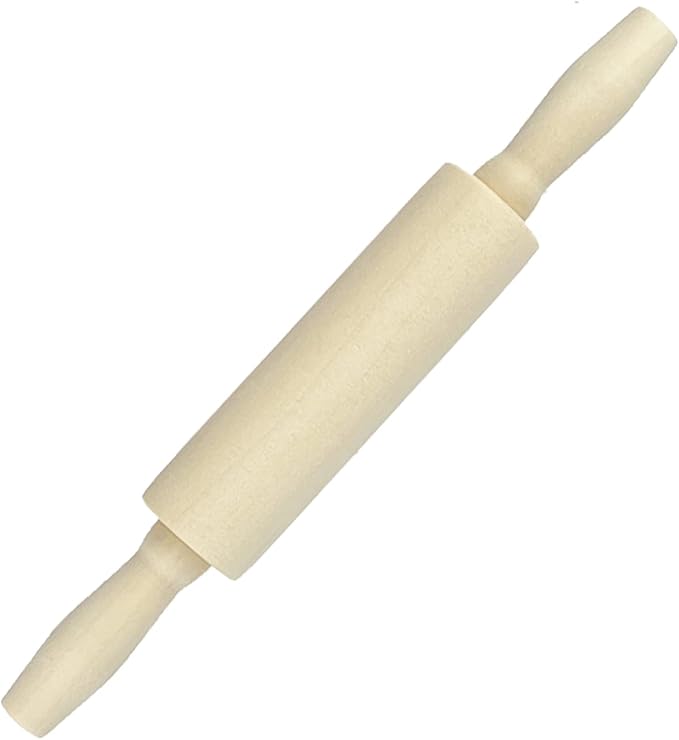 14 Pack Wood Small Rolling Pin for Kids, 7.9 Inch Kids Rolling Pin for Home Kitchen (14)