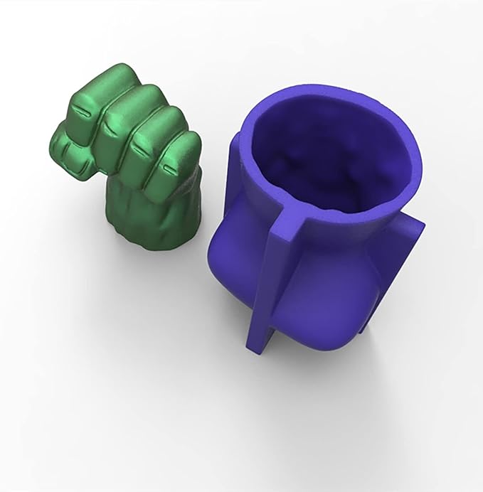 Large 3D 4 Inch Fist Mold Fist Shape Resin Mold Silicone Mold 3D Fist Candle Mold Candle Making Molds Soap Making Molds Resin Mold 3D Candle Mold Silicone Mold for Resin Candle Mold