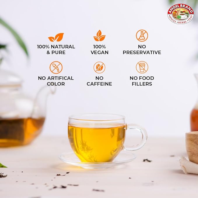 Angel Brand Allergy Relief Tea – Herbal Tea, 25 Tea Bags Pack of 3 – Tea for Allergy Care, Cough Relief &