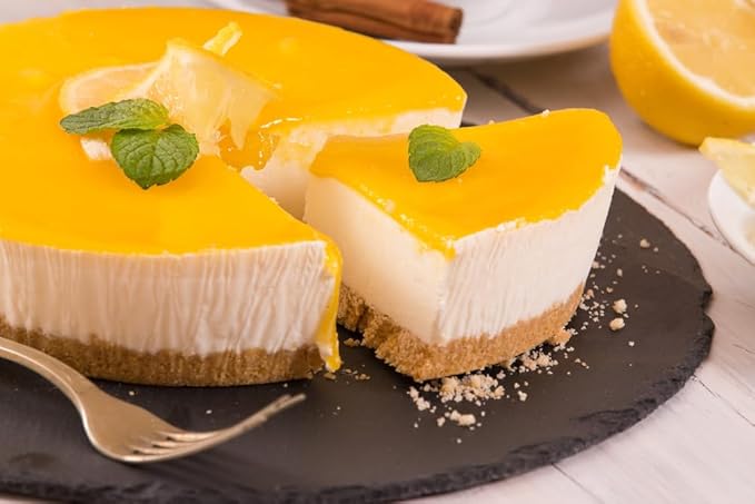 A Blend Above Lemon Meringue Pie Mix - No-Bake Desserts, All Natural, Vegan, Gluten Free, No MSG - Instant Dessert Mix, Fruit Dip, Bagel Topping, Frosting, Cheesecake Filling - Makes 16 Oz (Pack of 3)