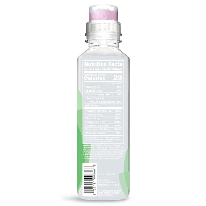 Karma Probiotic Water - 12 Pack, Watermelon Wild Berry Drink - Immune & Gut Health Support