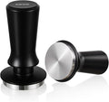 53.3mm Espresso Hand Tamper, MATOW Calibrated Spring Loaded Coffee Tamper with Stainless Steel Flat Base, 30lbs Espresso Tamper with Anodized Aluminum Handle Compatible with Breville 54mm Portafilter