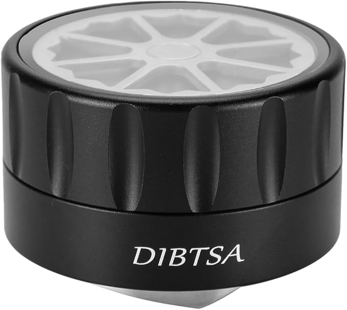 51.35mm Gravity Coffee Distribution Tool, Gravity Adaptive Coffee Distributor, Anti-slip Espresso Leveler, Barista Espresso Accessories,304 Stainless Steel base