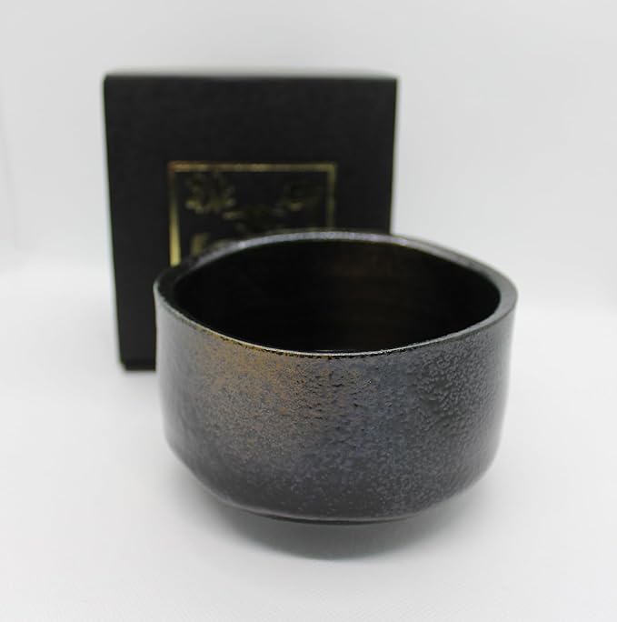 Japanese Traditional Handcrafted Mino Matcha Chawan Tea Bowl Cup Ceremony Tableware Pottery (Kurosakin Kesho)