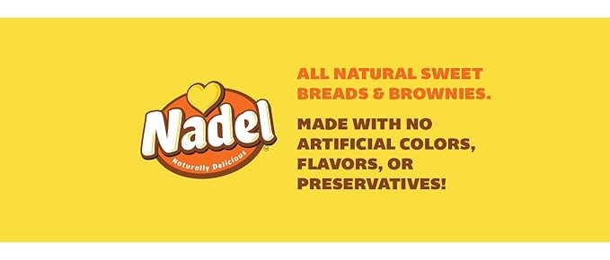 Nadel - NATURALLY DELICIOUS POUND CAKE SLICES (16 Pack) Sweet Breads & Cakes, Back to School lunch snack, breakfast bar
