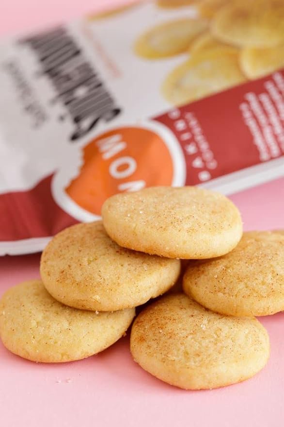 WOW Baking Company Gluten-Free Cookies, Snickerdoodle, 8 Ounce (Pack of 6)