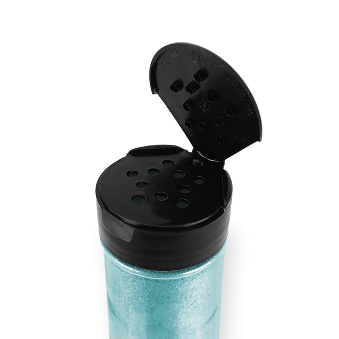 Teal BREW GLITTER Edible Glitter For Drinks, Cocktails, Beer, Garnish Glitter & Beverages | KOSHER & HALAL Certified | 100% Edible & Food Grade | Vegan, Gluten, Nut Free (45g Shaker, Teal)
