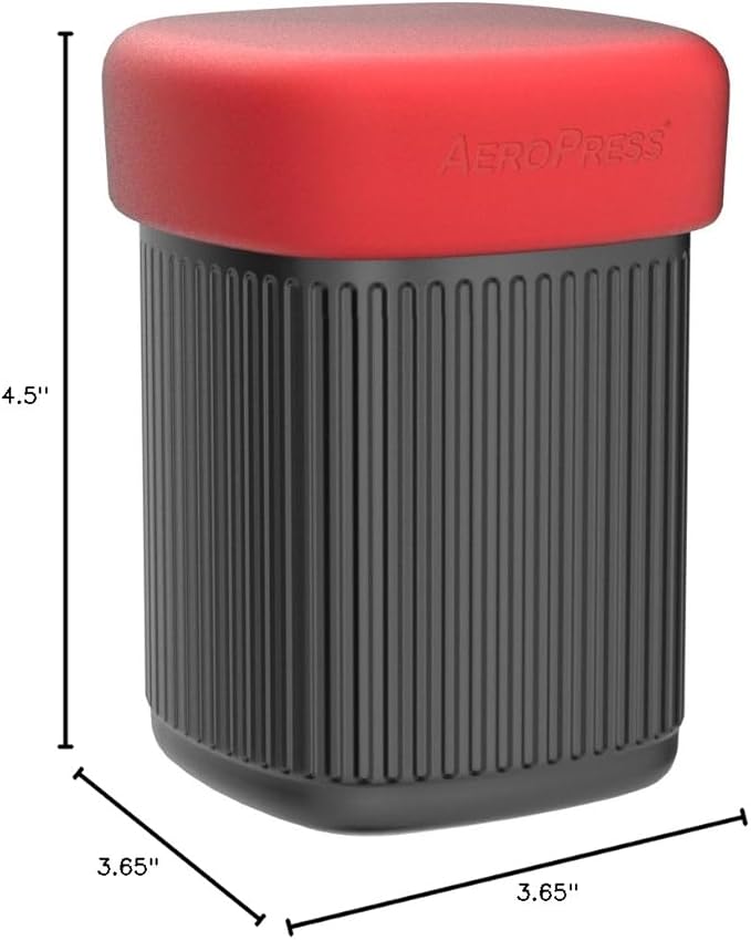 AeroPress Go Travel Coffee Press Kit - 3 in 1 brew method combines French Press, Pourover, Espresso - Full bodied coffee without grit or bitterness - Small portable coffee maker for camping & travel