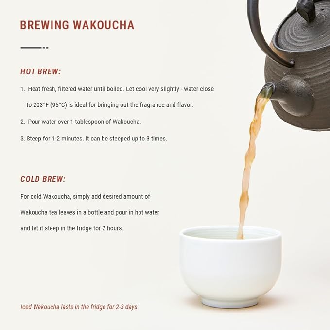 Senbird Premium Wakoucha, Japanese Black Tea - Honoka From Shizuoka, Japan - Loose Leaf Tea In Airtight Tea Tin (2.12oz/60g)
