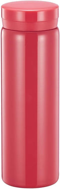 10oz Mini Water Bottle Stainless Steel Thermos Small Flask - Insulated Vacuum, Leak Proof, Keeps Drinks Hot/Cold - Ideal for Coffee, Tea, Water - Rose Red