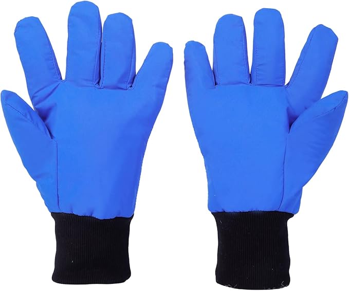 Cryogenic Gloves Low Temperature LN2 Liquid Nitrogen Protective Gloves Cold Storage Safety Frozen Gloves-
