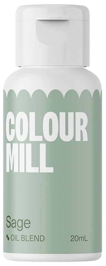 Colour Mill Oil-Based Food Coloring, 20 Milliliters Sage