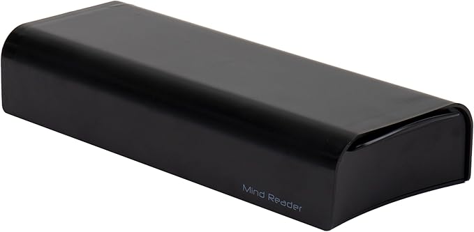 Mind Reader Anchor Collection, Single Serve Coffee Pod Drawer, 12-14 Coffee Pod Capacity, Countertop Organizer, Black