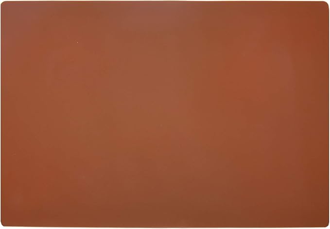 23.62" by 15.75" Extra Large Mulitpurpose Silicone Placemat,Countertop Protector, Kitchen Counter Mat, Table Mat, Heat Resistant, Washable, Non Slip (Coffee)…