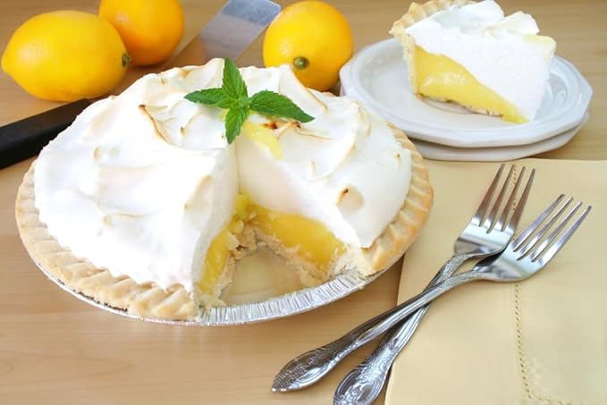 A Blend Above Lemon Meringue Pie Mix - No-Bake Desserts, All Natural, Vegan, Gluten Free, No MSG - Instant Dessert Mix, Fruit Dip, Bagel Topping, Frosting, Cheesecake Filling - Makes 16 Oz (Pack of 3)