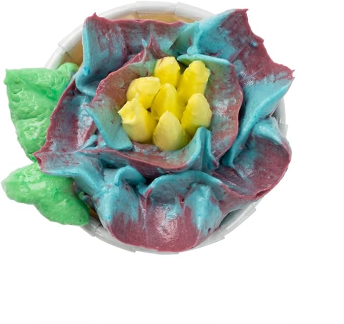 Restaurantware-Russian Piping Tip, 1 Petal Cake Decor Piping Tip - #43, Corrosion-Resistant, Stainless Steel Decorating Tip For Frosting, Dishwashable, Decorate Cupcakes, Cakes, or Cookies