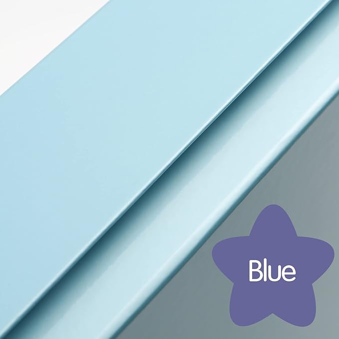 Gift Boxes Blue 11x7.8x2.3 Inches, Magnetic Gift Boxes with Lids for Presents (5 Pack)