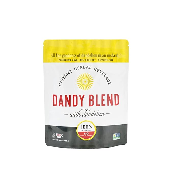 200 Cup Bag of Original Dandy Blend Instant Herbal Beverage with Dandelion, 14.1 oz. (400g) Bag