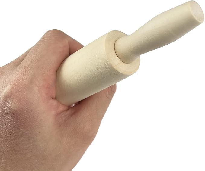14 Pack Wood Small Rolling Pin for Kids, 7.9 Inch Kids Rolling Pin for Home Kitchen (14)
