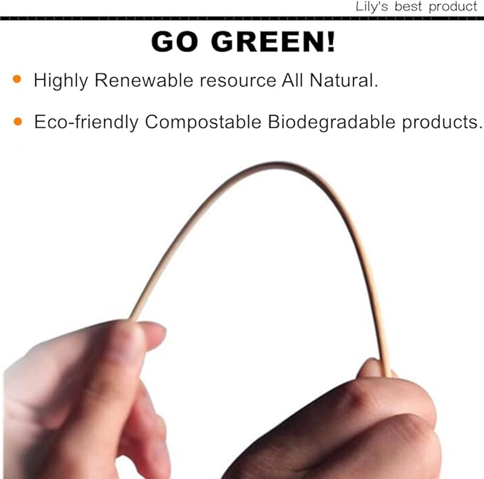 10" Natural Bamboo Skewers for BBQ，Appetiser，Fruit，Cocktail，Kabob，Chocolate Fountain，Grilling，Barbecue，Kitchen，Crafting and Party. Φ=4mm, More Size Choices 6"/8"/12"/14"/16"/17.5"/30"/36"(200 PCS)