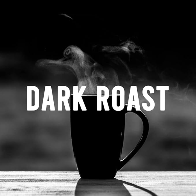 Volcanica Coffee, Dark Roast Coffee, Ground, Fresh Roasted, 16-ounce