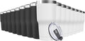 30oz Stainless Steel Travel Mug with Lid, 16 Pack Double Wall Vacuum Insulated Bulk Tumbler, Powder Coated Coffee Cup Suitable for Vehicle Cup Holders
