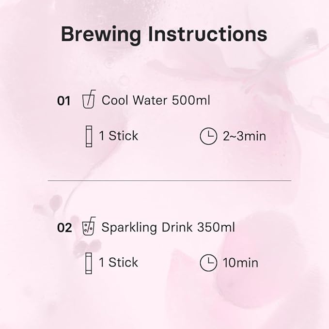 OSULLOC Cold Brew Tea Gift (20 count, 4 flavors x 5 EA) | Assorted Korea Iced Tea Bag Gift Sampler Set for Summer | Easy-to-go stick type Tea Bag Series | Premium Blended Tea from Jeju
