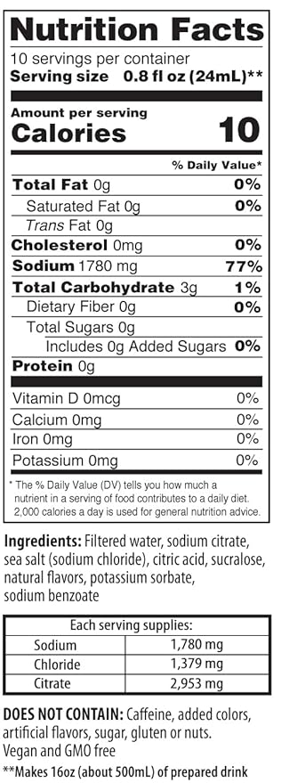 The Right Stuff Electrolyte Drink Concentrate - 10 Pouch Box - Berry Blend