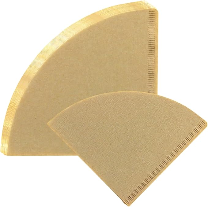 100 PCS Fryer Oil Filter, Hand Drip Coffee Filter Paper, V60 Cone Thickened Wood Pulp Filter for Grease Coffee Tea, Kitchen Essential