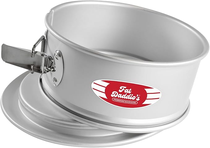 Fat Daddio's PSF-93 Anodized Aluminum Springform Pan, 9 x 3 Inch