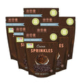 Color Kitchen Sprinkles Natural Ingredients Baking Cake Decorations, Ice Cream Toppings and Cookie Decorating - Artificial Dye-free, Plant-Based Colors, Gluten-Free ,Non-GMO, No Hydrogenated Oils, Soy-Free, Kosher, Certified Natural Cocoa Sprinkles 3 O...