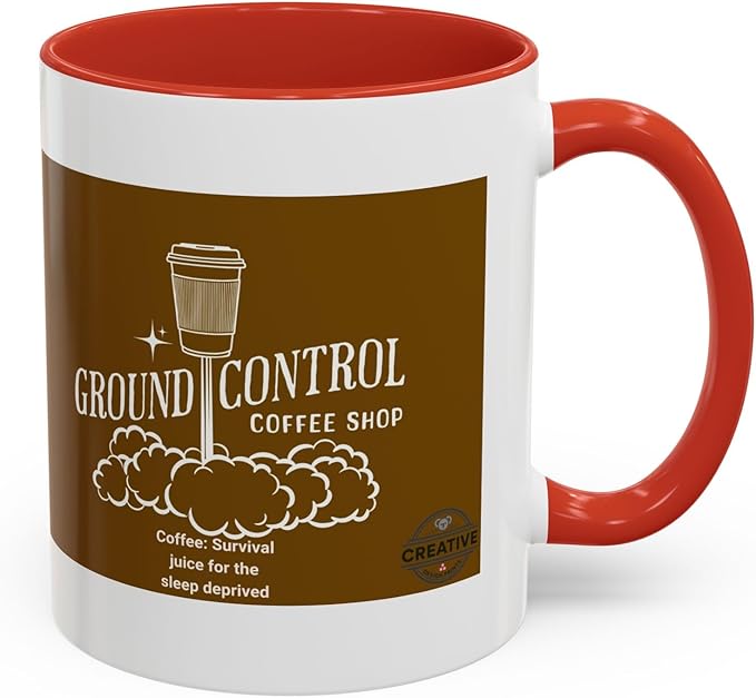 11 OZ Novelty Coffee Mugs - Christmas Gift (Coffee Shop Theme)