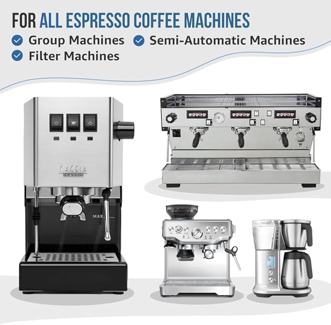 Coffee Machine Cleaner Powder 450G - Espresso Machine Cleaner for Group Head - Commercial Machine Cleaning Formula - Complete Your Barista Accessories Collection