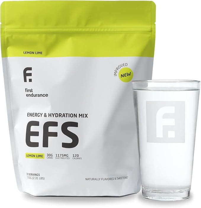 EFS Hydration & Endurance Drink Mix - Premium Carbohydrates for Energy & Performance, Electrolytes for Rapid Rehydration & Running, Cycling and Triathlon Nutrition | Isotonic Energy Fuel | Lemon-Lime